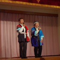 詩吟のステージ