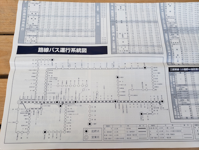 路線バス地図