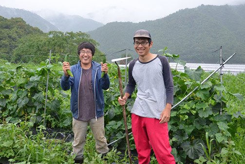 いなかビジネス教えちゃる！インターンシップ：菜食土源を追加しました。