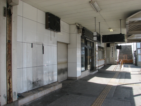 1週間後の旧高知駅