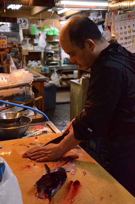 田中鮮魚店でのインターンシップ