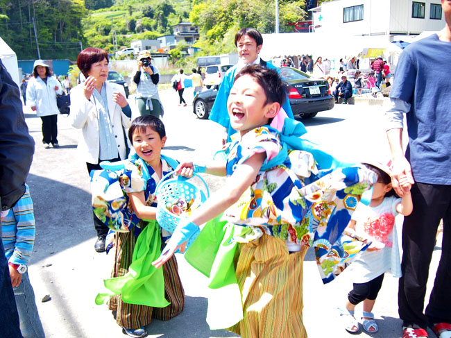 餅まき