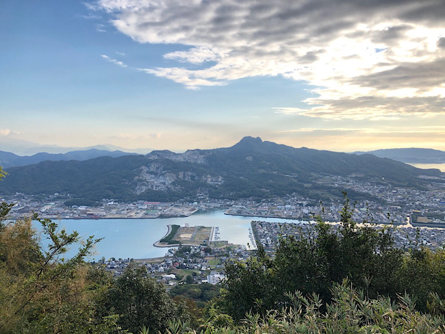 香川県屋島からの眺め